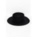 Edie Black Wide Brim Hat