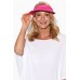 Ellen Pink Cotton Visor