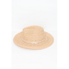 Sasha Natural Raffia Safari Hat