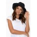 Freya Black Raffia Cowboy Hat